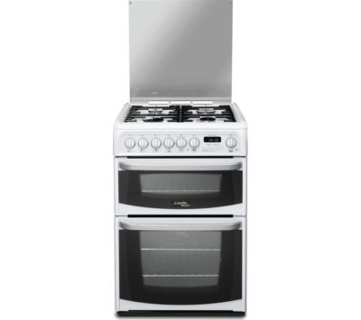 Cannon CH60DHWFS Dual Fuel Cooker - White Cannon CH60DHWFS Dual Fuel Cooker - White